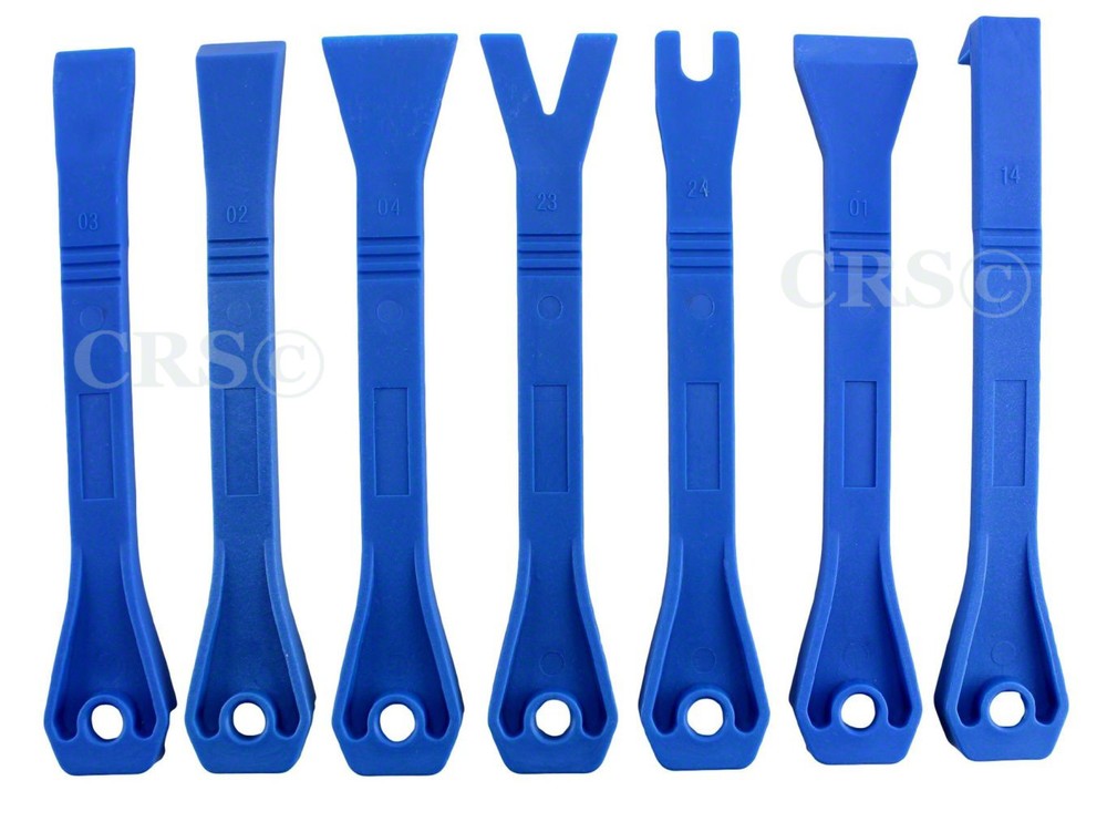27 PC AUTOMOTIVE INSTALLER TRIM MOLDING WINDSHIELD DASH REMOVAL WEDGE TOOL SET