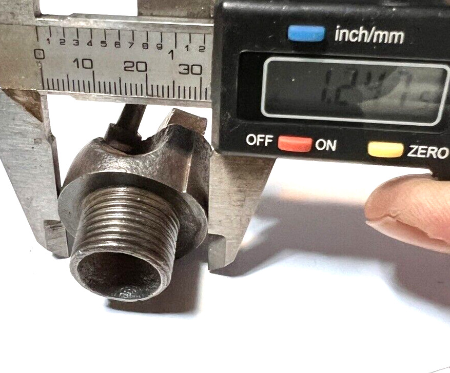 BLACK POWDER BREECH PLUG MuzzleloadeR VINTAGE PART