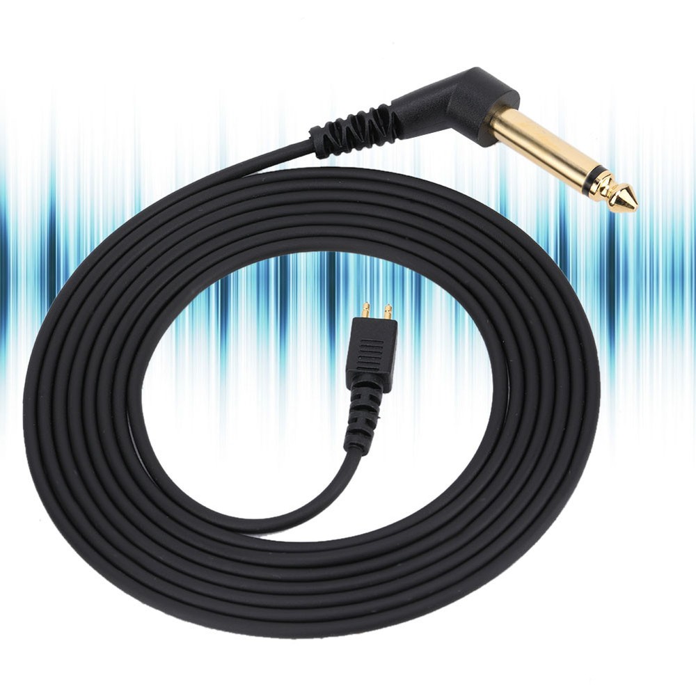 Audiometer Bone Conduction Headset Cable Headphone Wire
