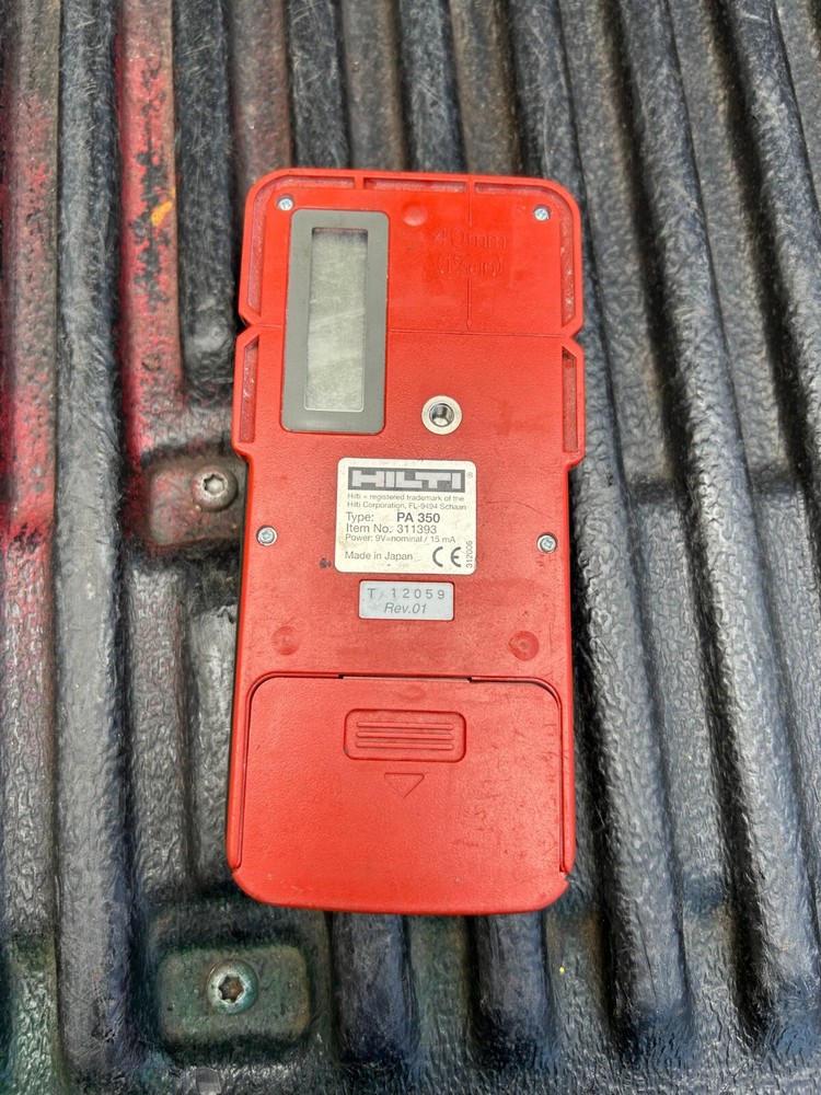 Hilti laser receiver PRA20 & bracket
