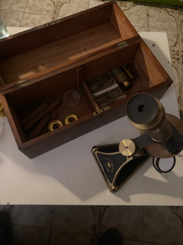 R & J.Beck microscope 1870