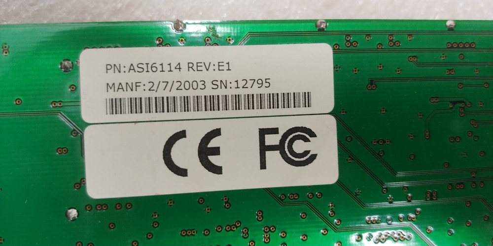 AudioScience ASI6114 AES Digital Balanced Analog Multichannel Audio Broadcast