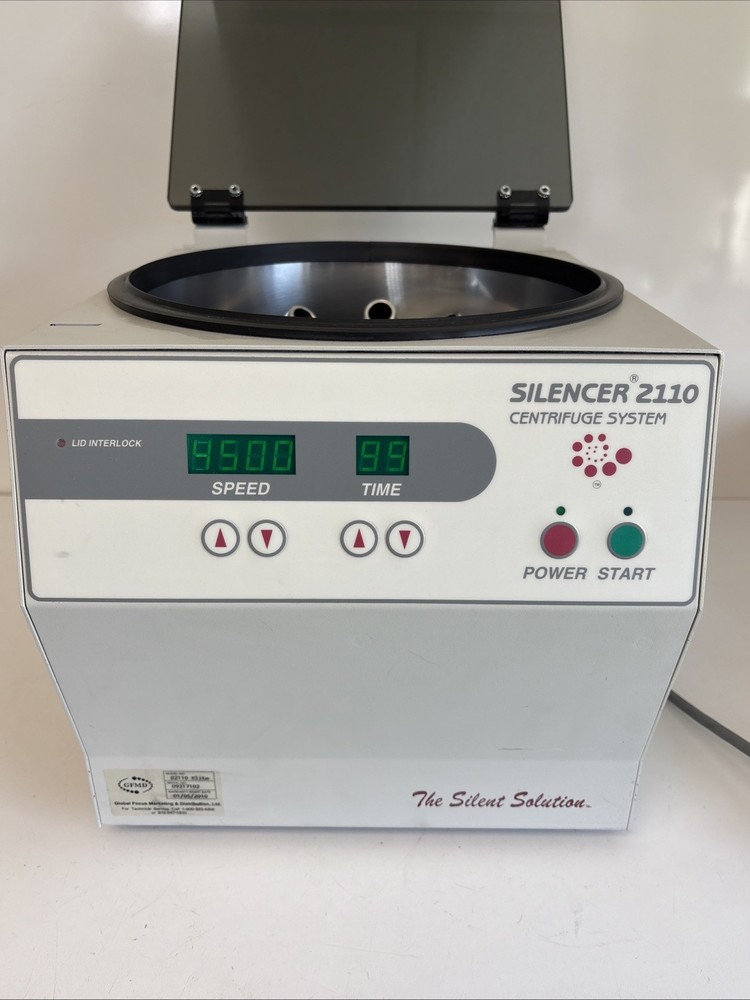 The Silent Solution Silencer 2110 Elite Centrifuge System