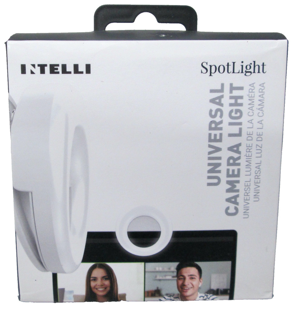 New Intelli Universal Rechargeable Camera Light in  White