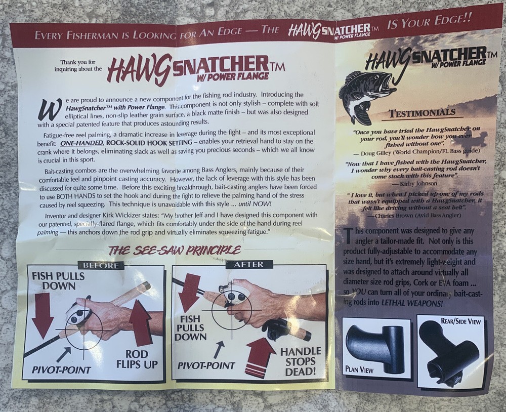 Hawg Snatcher Hook Setting Device