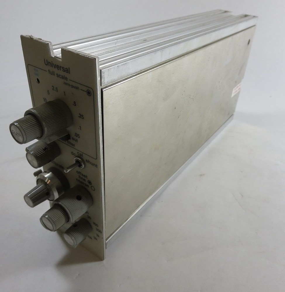 Gould, 20-4615-58, Amplifier, Plug In. Unit NOT Tested