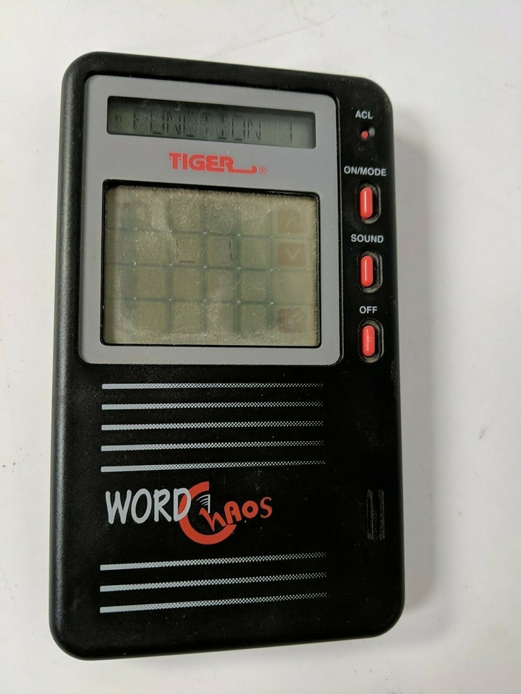 Tiger Electronics Word Chaos Model 7-536-1 no Pen