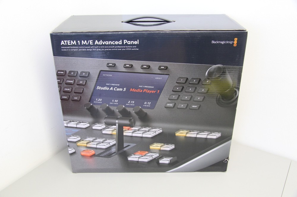 New Blackmagic Design ATEM 1 M/E Advanced Panel