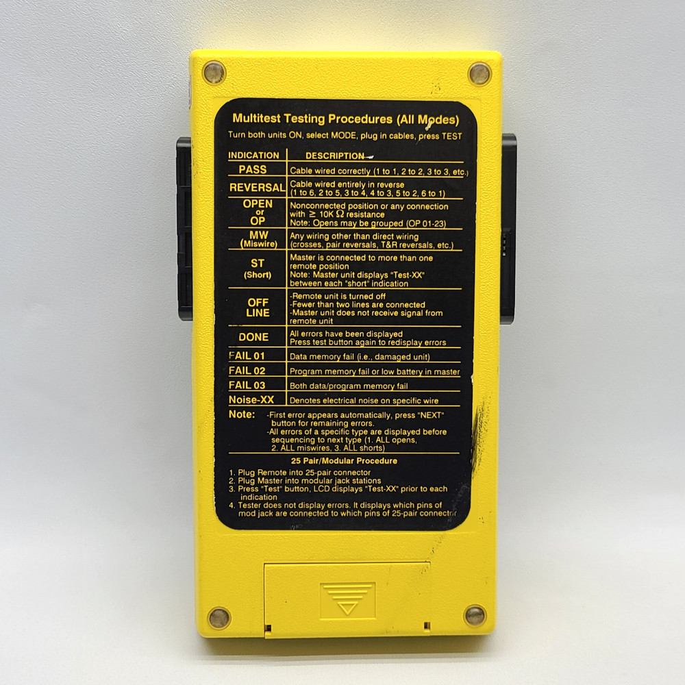 ⭐️ Siemon MT-5000 Multitest Cable Tester - Works Great!