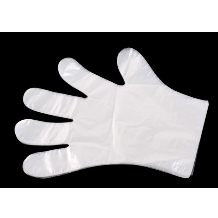 100pcs Transparent Plastic Gloves For Food Kitchen Tools