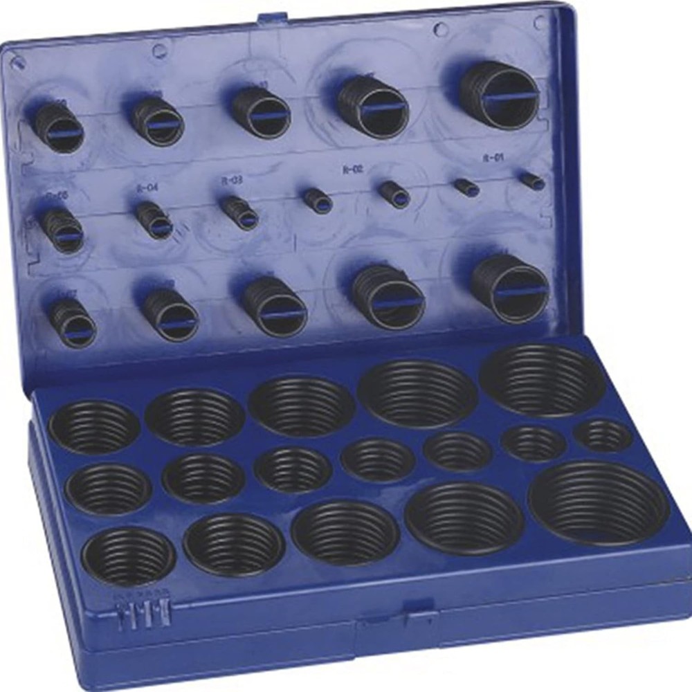 Botasea 419 PCS Metric O Ring Assortment, 32 Universal Sizes NBR Metric, Blue