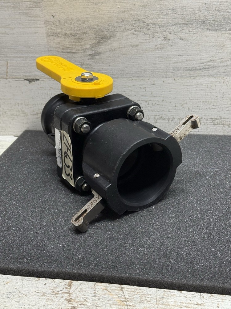 BANJO VSFB201V Poly Short F Adapter X B Coupling, 2 Inch