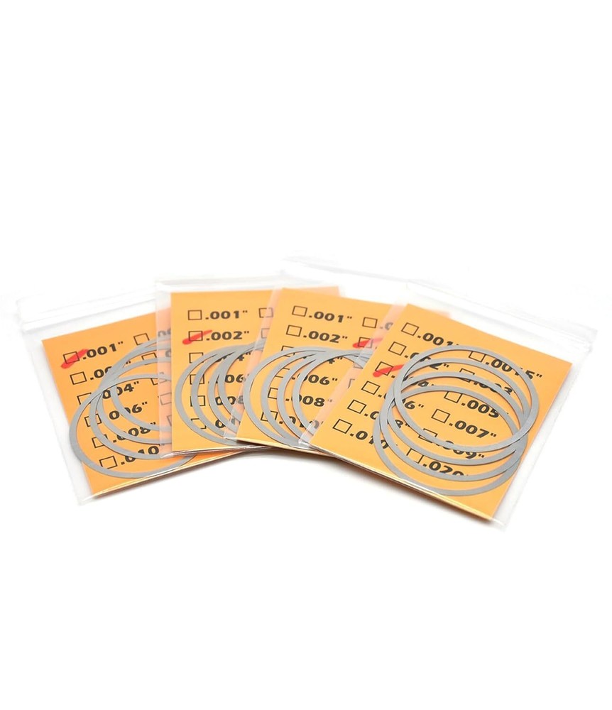 Barrel Nut Shim Kit for .308 (16 Pack) MFR#10BN Silver