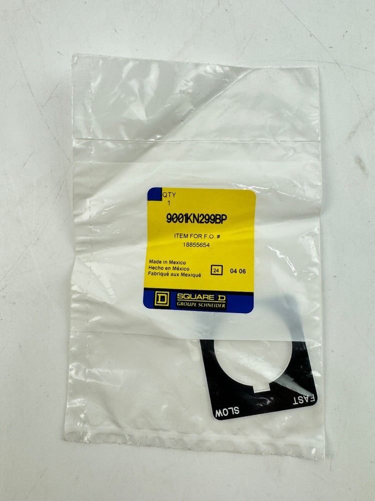 Square D 9001KN299BP FAST / SLOW