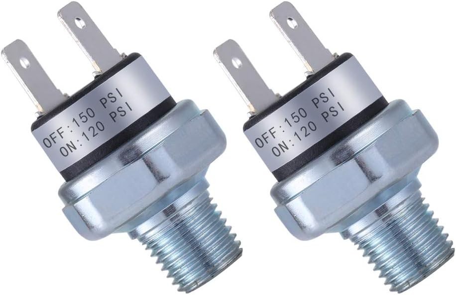 High-Precision Dual-Range Air Pressure Switch 120-150 PSI