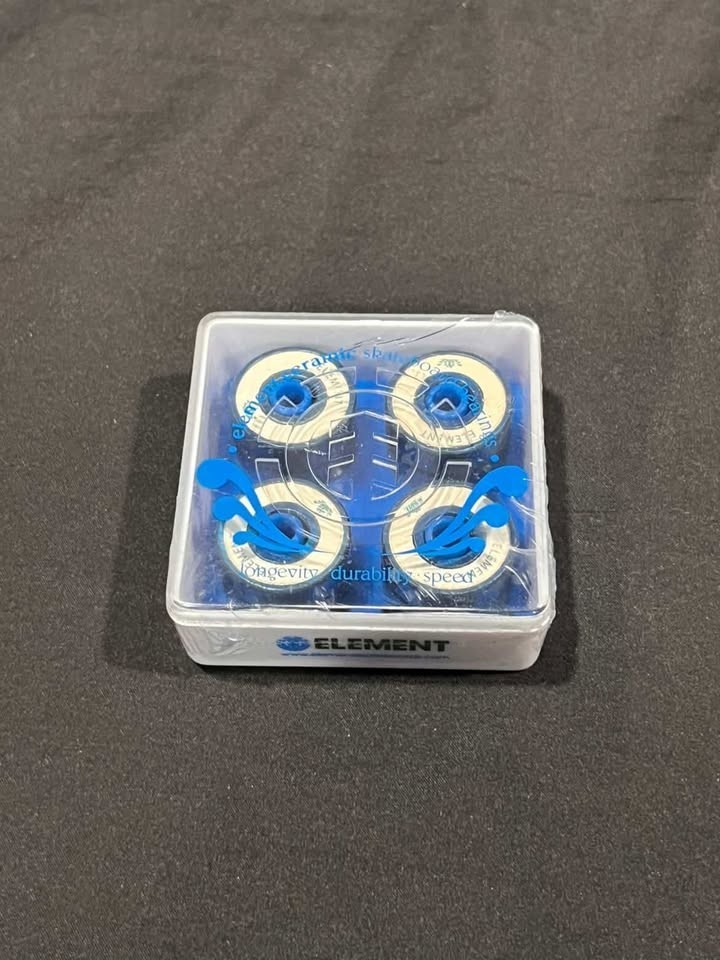 Element Skateboard Ceramic Bearings (Blue / White)