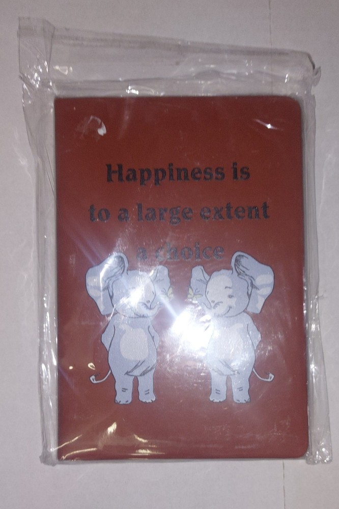 Lined Elephant Journal Notebook 100 Pages 5.8" X 8.4" Planner Diary