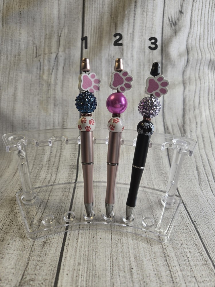 Paw Beaded Pens
