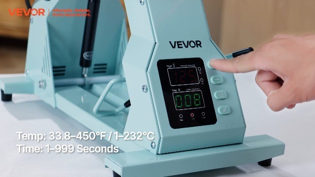 Hat Heat Press Machine with 2 Interchangeable Platens, Precise Temp Control for