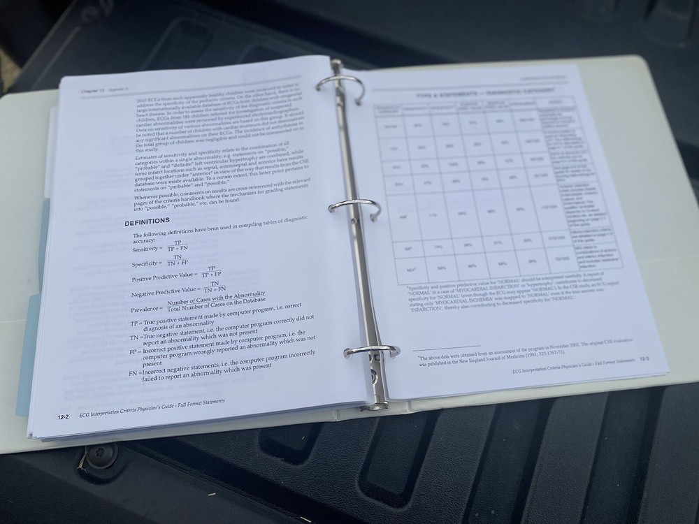 BURDICK ECLIPSE PREMIER RESTING ECG MACHINE Book Manual