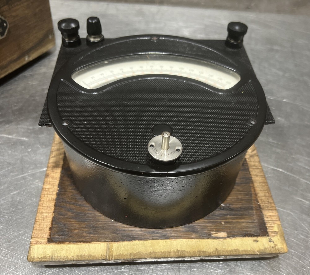 Vintage Weston DC Voltmeter Model 45 Used Surplus