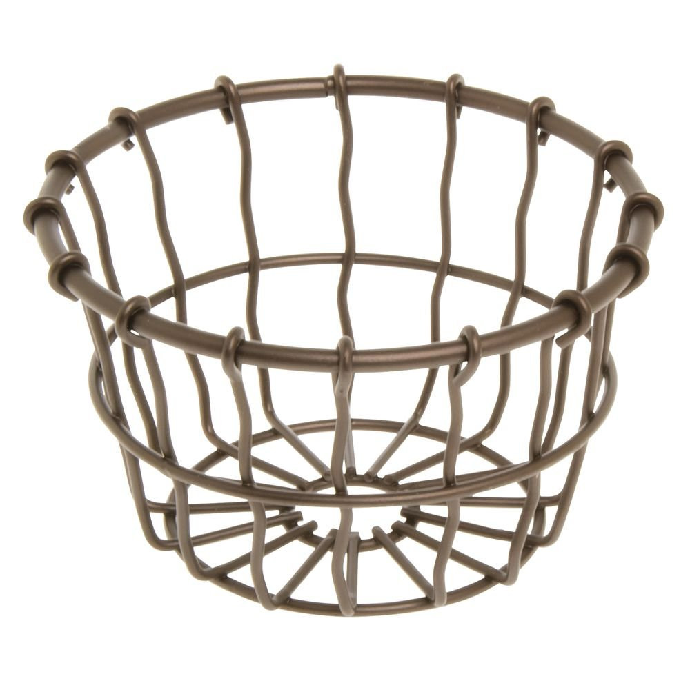 WBBS Basket, Wire, Bronze, Small