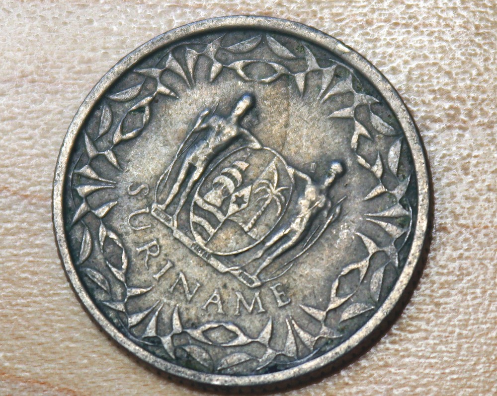 1962 Suriname 25 Cents
