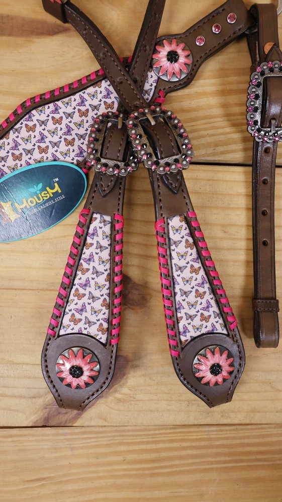Headstall & Breast Collar Tack Set for Horse
