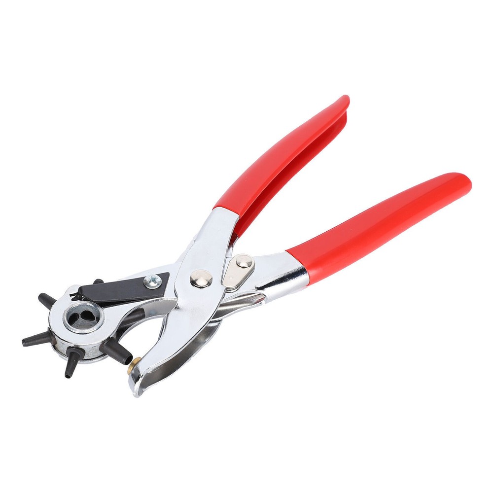 Belt Hole Punch Plier Multi Function Leather Punching Machine Watchband Hole