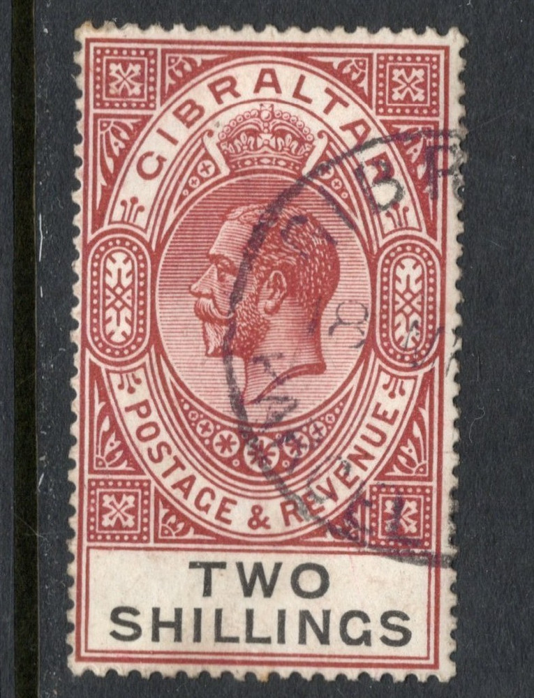 Gibraltar Scott 86 Used - CV 35$