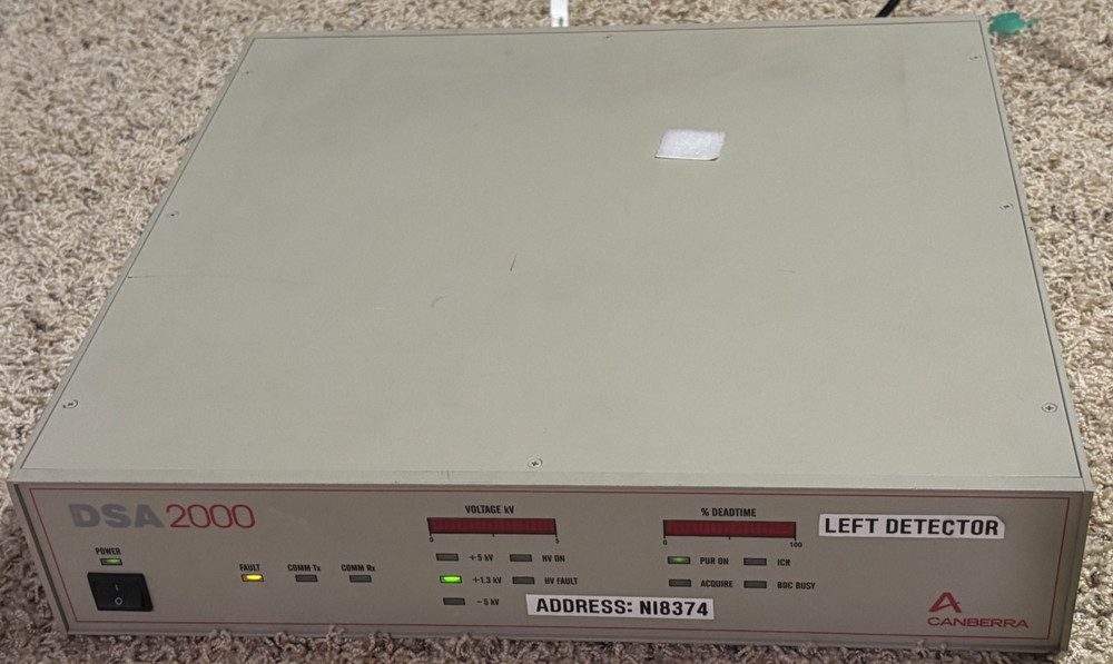 DSA 2000 Canberra Multichannel Analyzer Digital Spectrum Analyzer