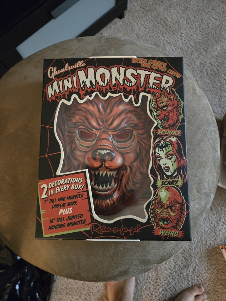 Man Wolf Mini Monster Wall Hanging