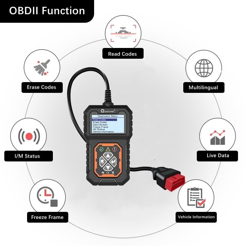 T31 OBD2 Scanner Car Diagnostic Tool Vehicle Code Reader Auto Check Engine Fault