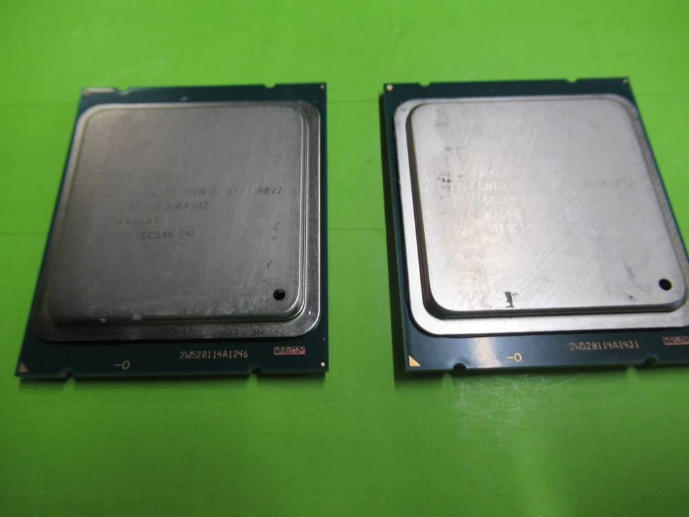 Lot of 2 Intel Xeon SR1A5, E5-2690 v2, 3.0GHz, 10-Core CPU Processor