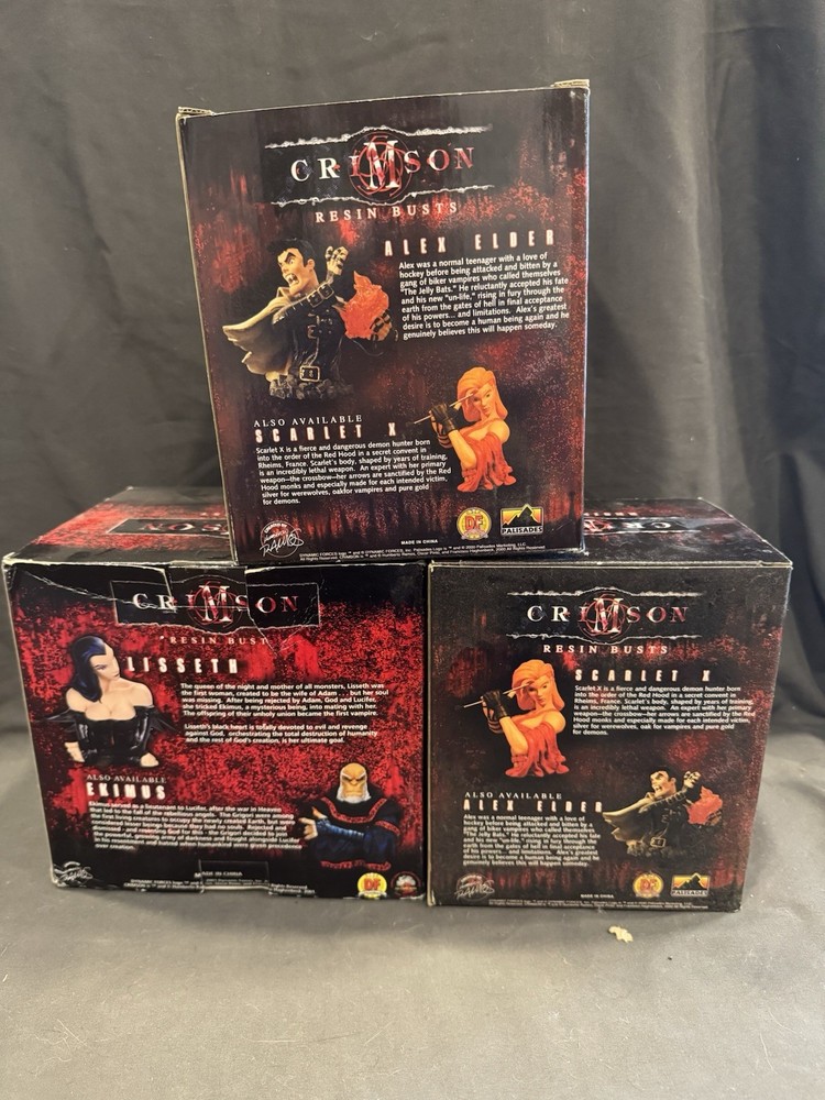 Palisades Humberto Ramos Crimson mini bust set