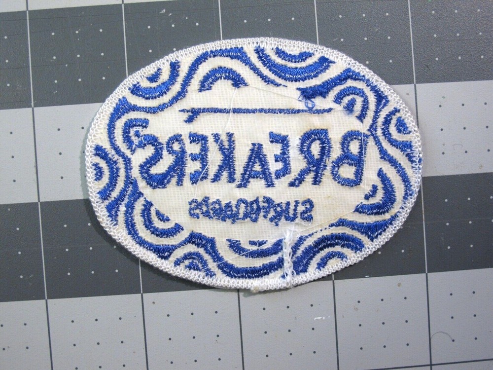 vtg Surfing ephemera - patch Breakers Surfboards