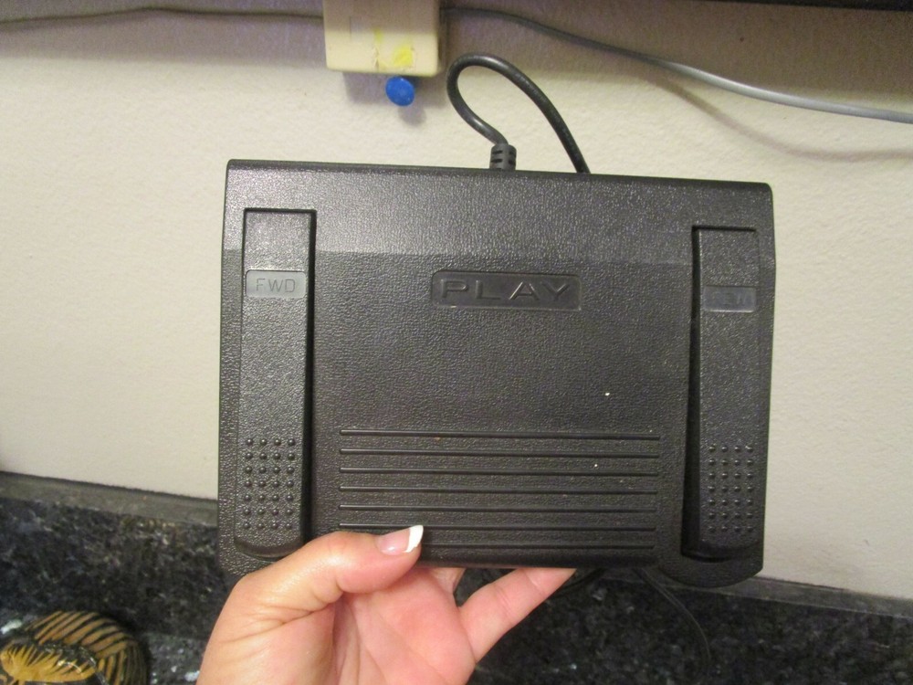 Infinity IN-DVIUSB USB Computer Transcription Foot Pedal