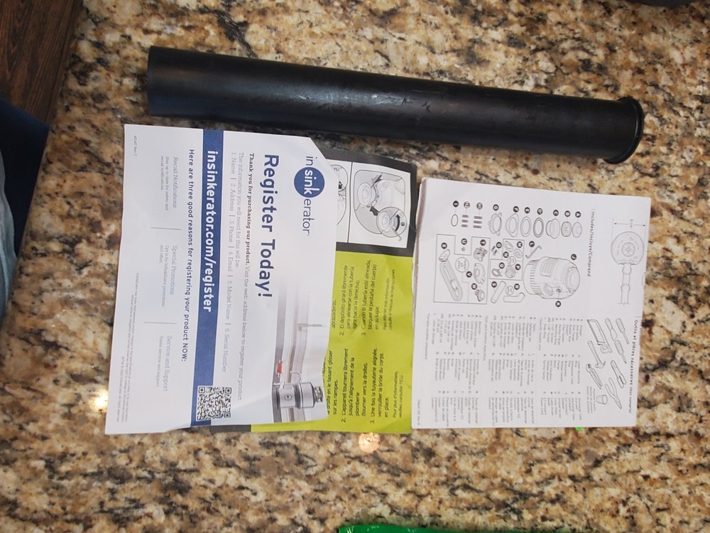 InSinkErator Evolution 3/4HP Septic Guard Garbage Disposal-Model: 80024-ISE-READ