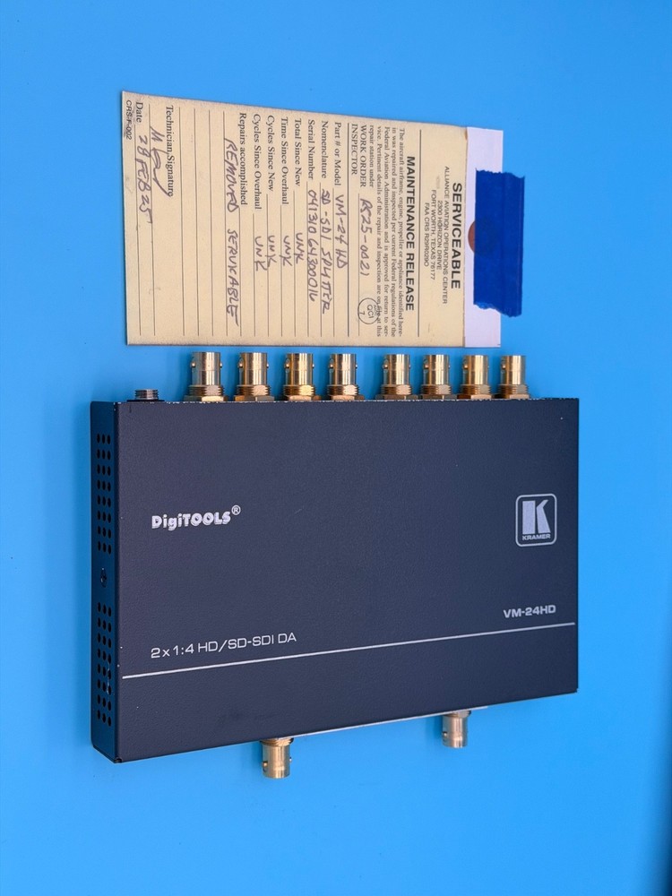 kramer vm-24 HD SD- SDI SPLITTER