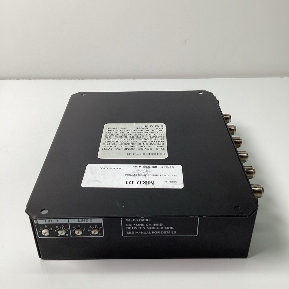 Sony Digital Satellite System Multi Room Distribution System MRD D1