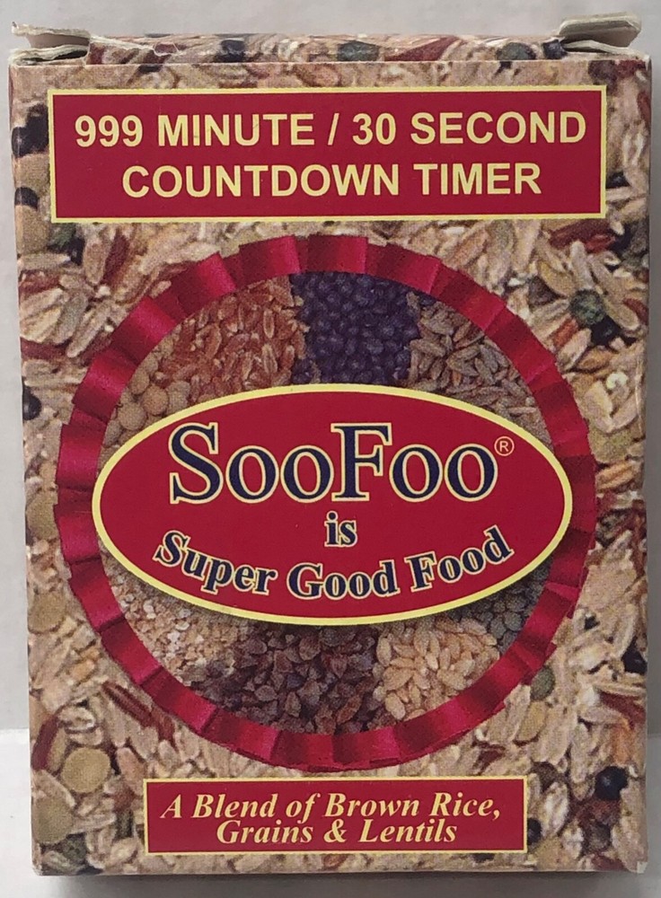 SooFoo is super good food timer Kitchen digital countdown Timer