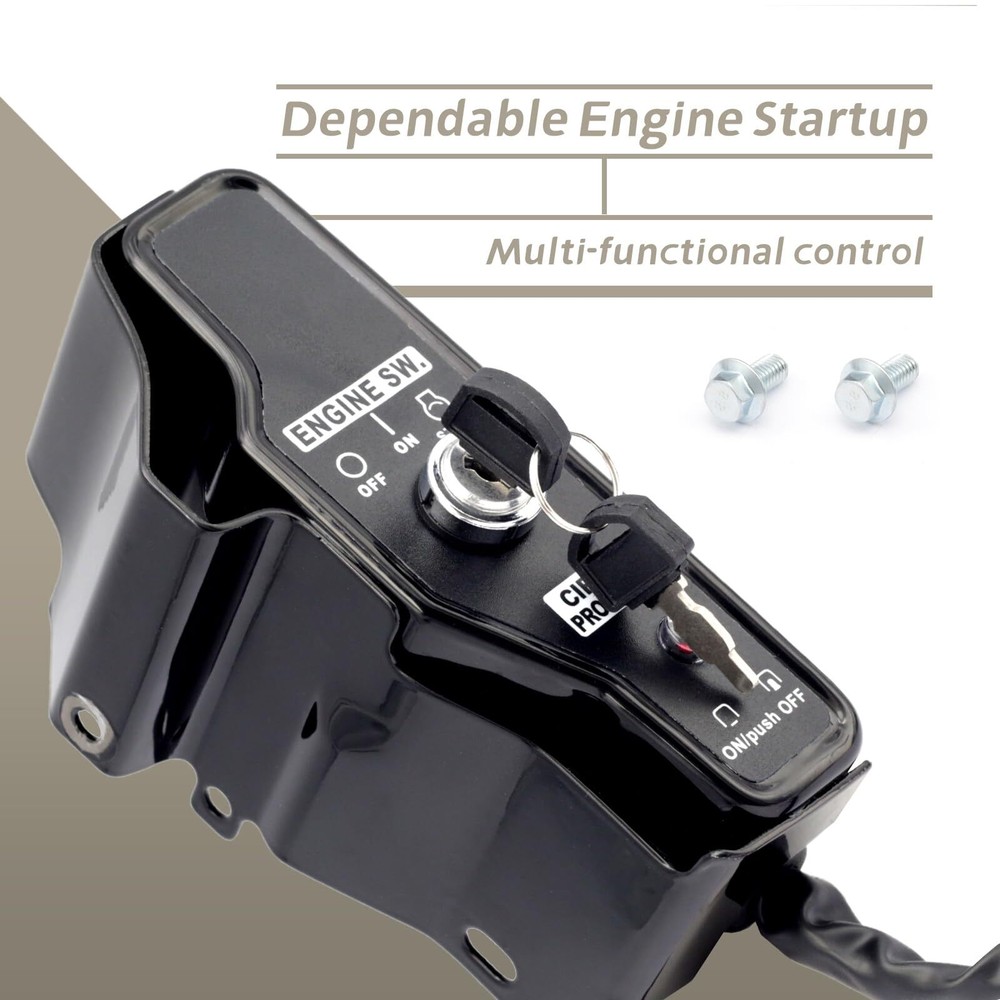 Ignition Switch Box Compatible with Harbor Predator 13HP 420cc Engine 60340 6...