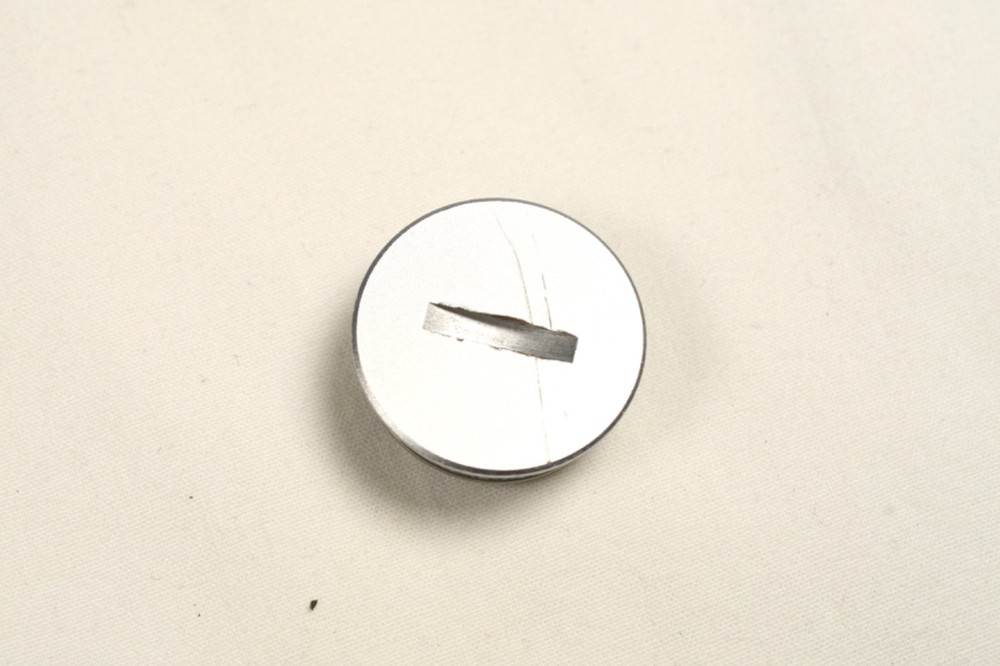 Yashica FR Battery Cap Cover - Silver