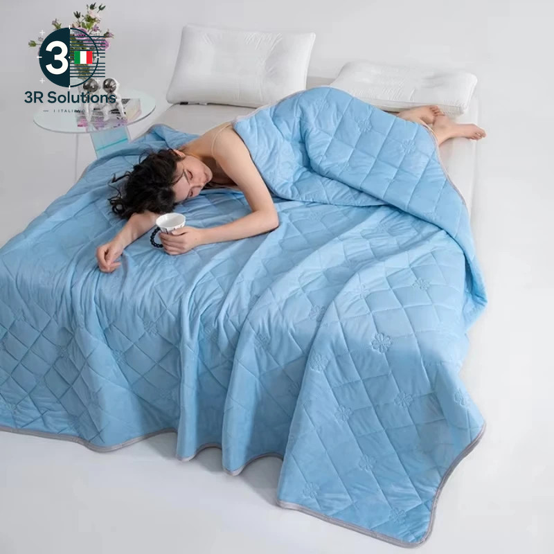 Refreshing Silk Summer Down - Washable Air Conditioning Blanket