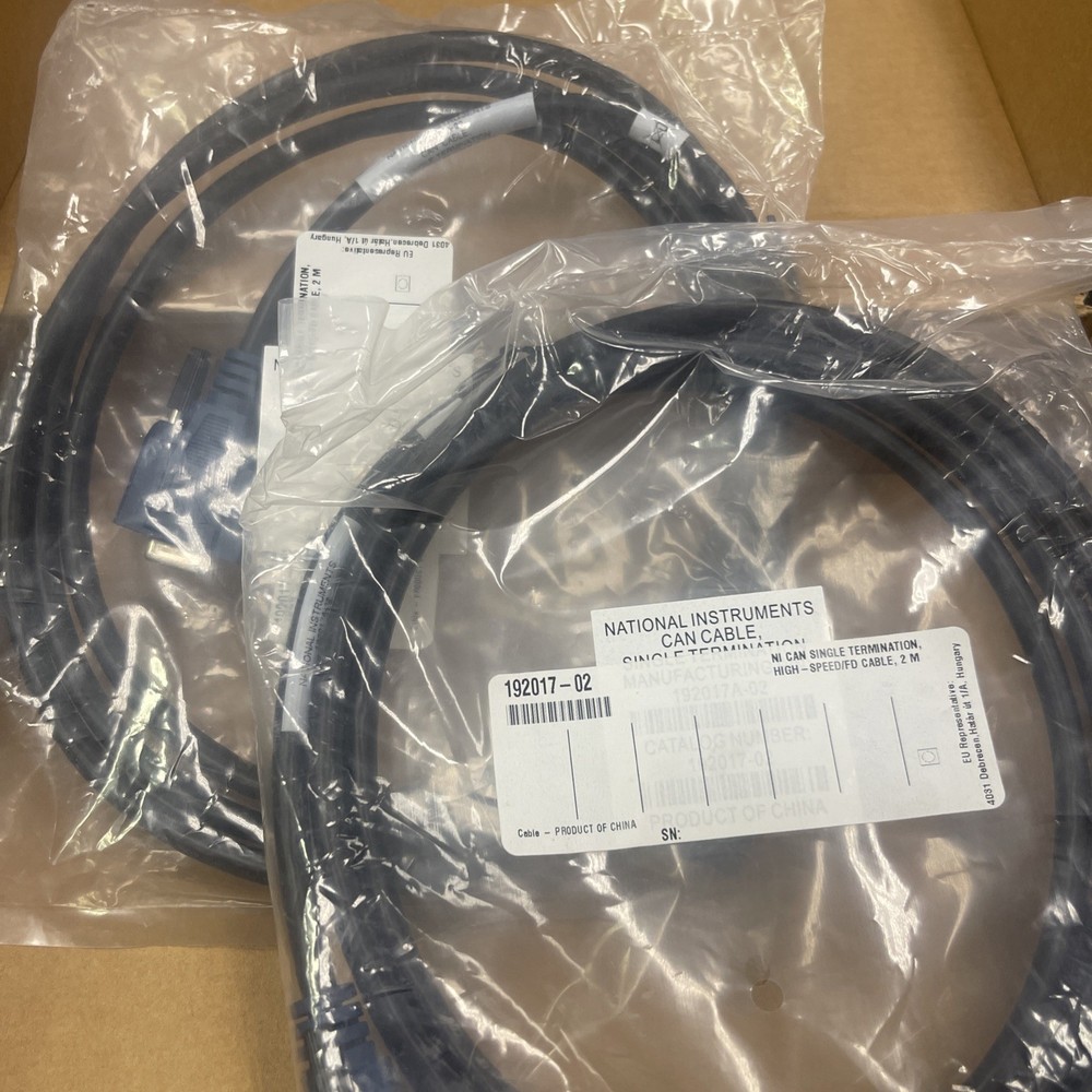 (2) National Instrument Can Cable