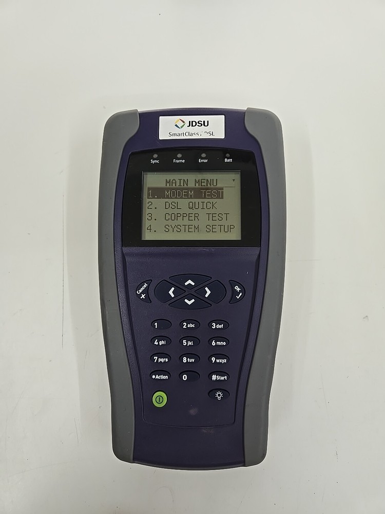 JDSU SmartClass ADLS SC-ADSL-ACU Tester