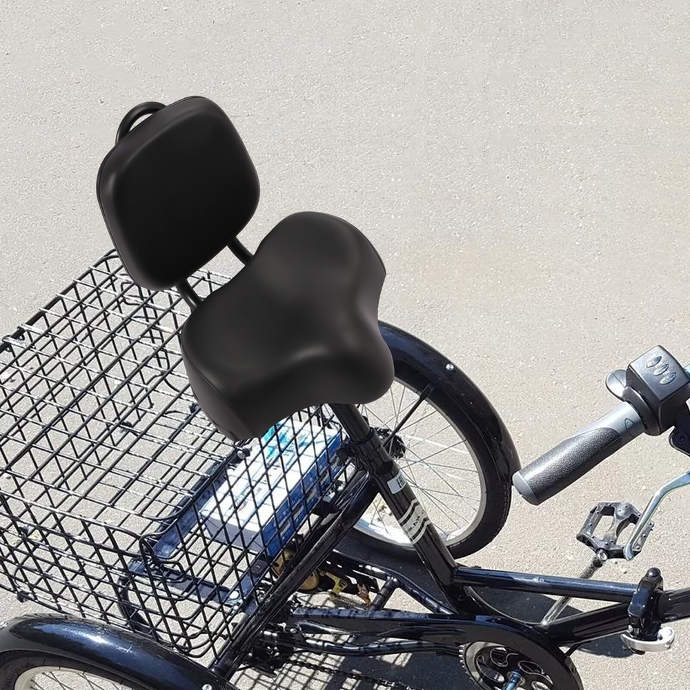 Tricycle saddle all black