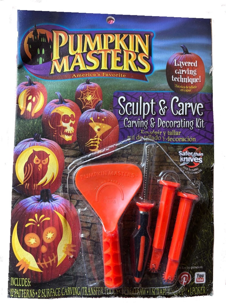 Pumpkin Master Carving and Decorating Kit