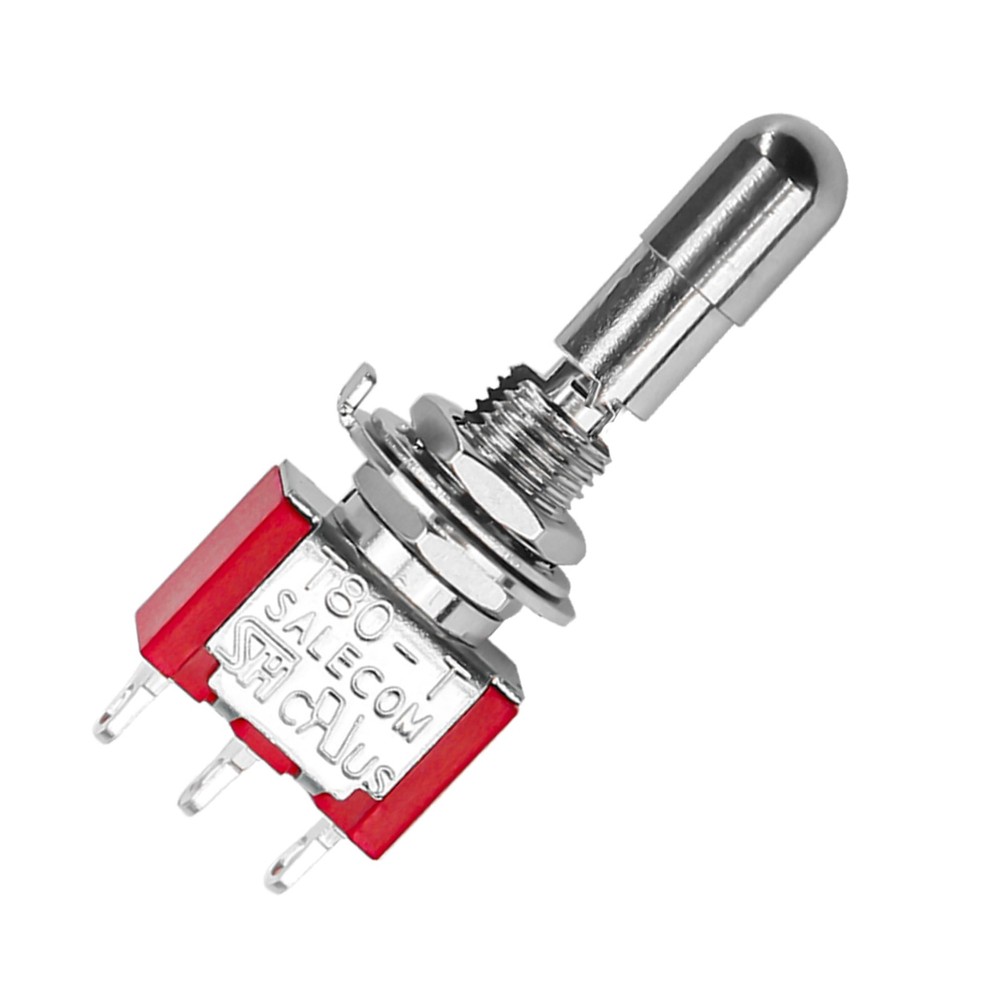 Mini Toggle Switch SPDT ON ON 2 Pack