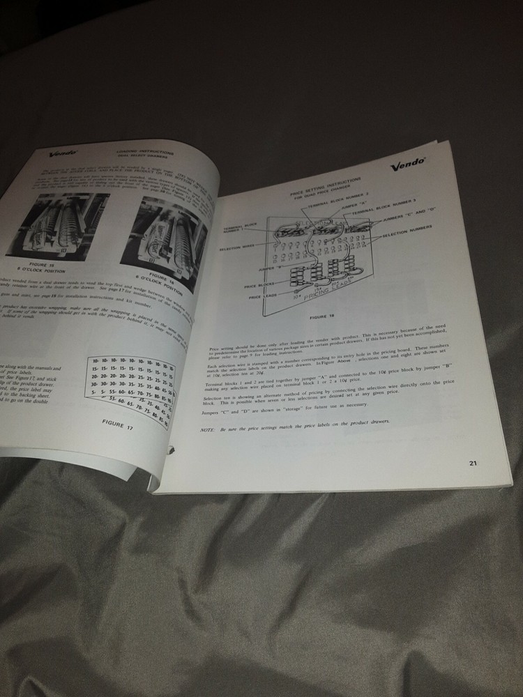 1972 Vendo Snack Mart Service Manual